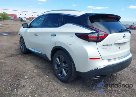 2021 Nissan Murano Platinum Intelligent Awd from USA, damaged, VIN 5N1AZ2DSXMC113150